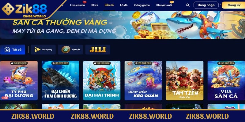 Chuyên mục bắn cá tại Zik88 nổi bật bởi loạt ưu điểm vượt trội