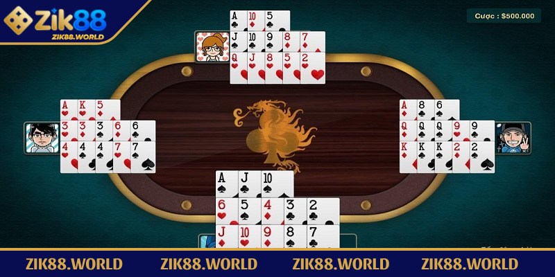 Mậu binh là tựa game hấp dẫn thiên về chiến thuật