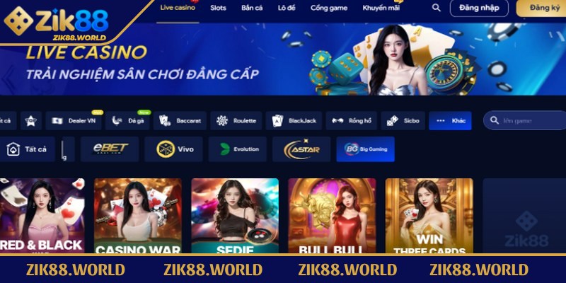 Giới Thiệu Zik88 - Thiên Đường Cá Cược Hàng Đầu 1 Zik88 nổi tiếng là sân chơi cá cược trực tuyến uy tín